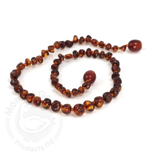 Baltic Amber Momma Goose Baby Necklace