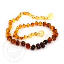 Load image into Gallery viewer, Baltic Amber Momma Goose Baby Necklace