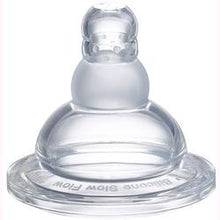 Load image into Gallery viewer, Vulli Mii Glass Bottle Fast Flow Nipple 2PK