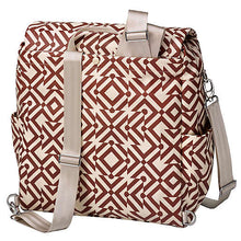 Load image into Gallery viewer, BOXY BACKPACK IN MAZES IN MILANO