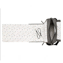 Load image into Gallery viewer, BOXY BACKPACK IN PEWTER MATTE LEATHERETTE