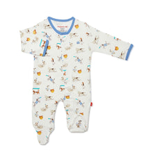 Load image into Gallery viewer, Magnetic Me Cotton Footie : Howlarious