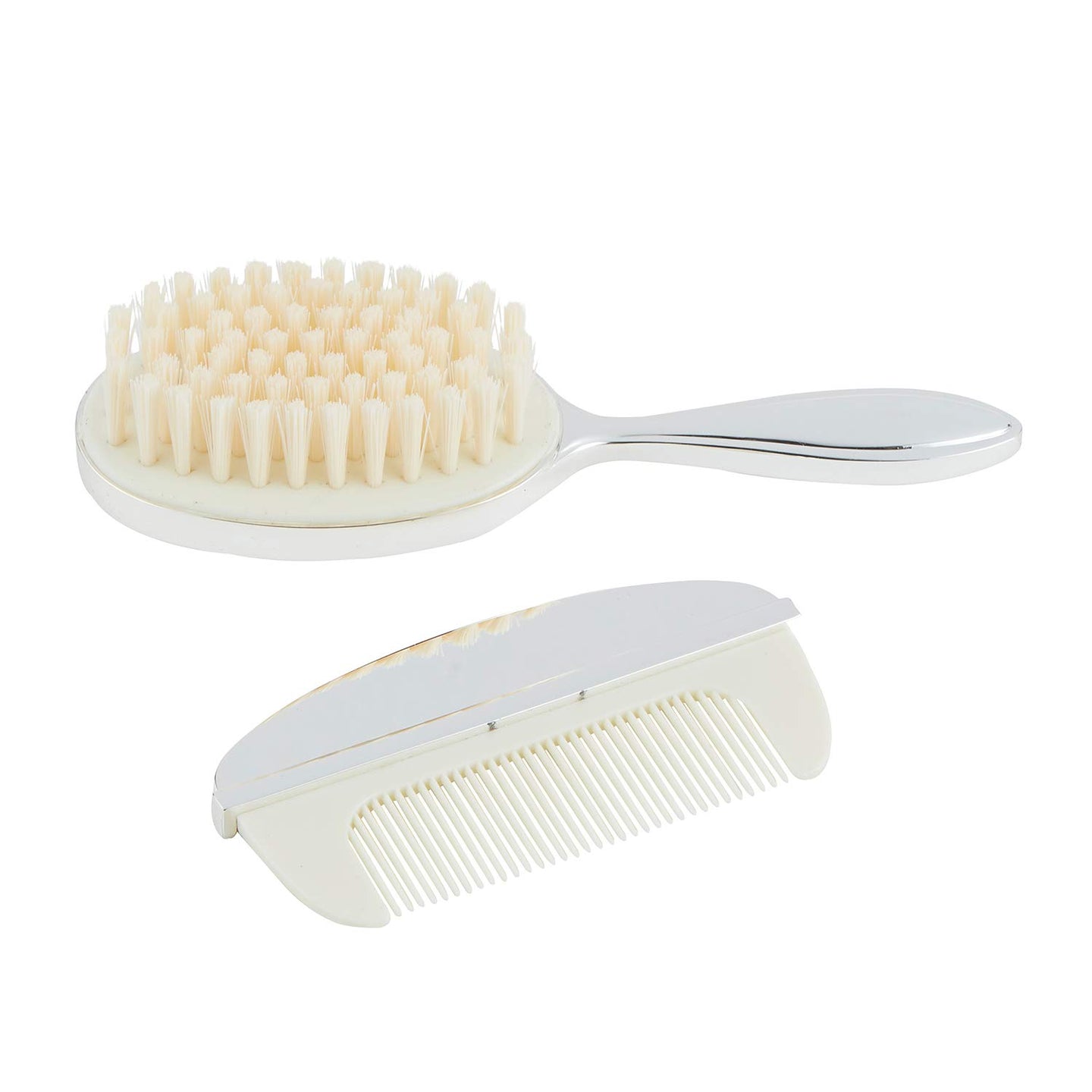 Stephan Baby Silver Brush & Comb