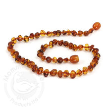 Load image into Gallery viewer, Baltic Amber Momma Goose Baby Necklace