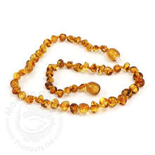 Load image into Gallery viewer, Baltic Amber Momma Goose Baby Necklace
