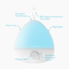 Load image into Gallery viewer, THE 3-IN-1 HUMIDIFIER, DIFFUSER + NIGHTLIGHT