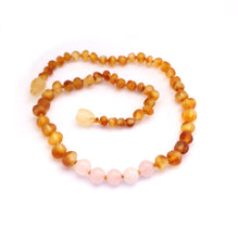 Load image into Gallery viewer, Baltic Amber Momma Goose Baby Necklace