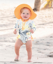 Load image into Gallery viewer, Birds of Paradise One Piece Rash Guard