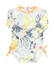 Load image into Gallery viewer, Birds of Paradise One Piece Rash Guard