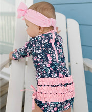 Load image into Gallery viewer, Moonlit Meadow One Piece Rash Guard