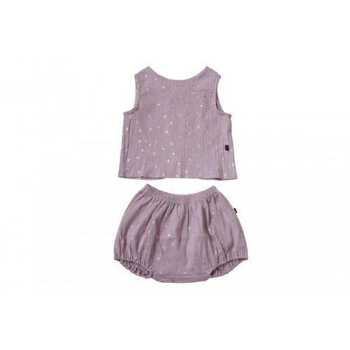 Petite Hailey Tank and Short Set Lavender