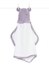Load image into Gallery viewer, Little Giraffe Luxe Herringbone Towel
