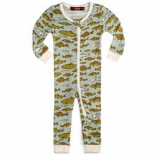 Load image into Gallery viewer, Zipper Pajama BlueFish
