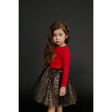 Load image into Gallery viewer, Petite Hailey Melo Sha Dress Red
