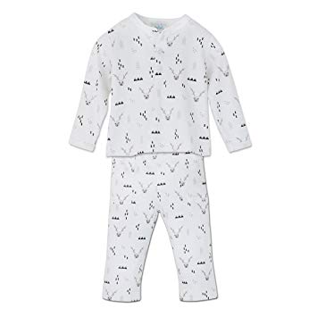 Feather Baby Henley Shirt and Pants