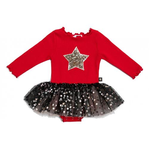 Petite Hailey Melo Sha Dress Red