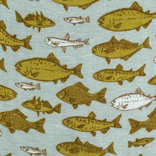 Load image into Gallery viewer, Zipper Pajama BlueFish
