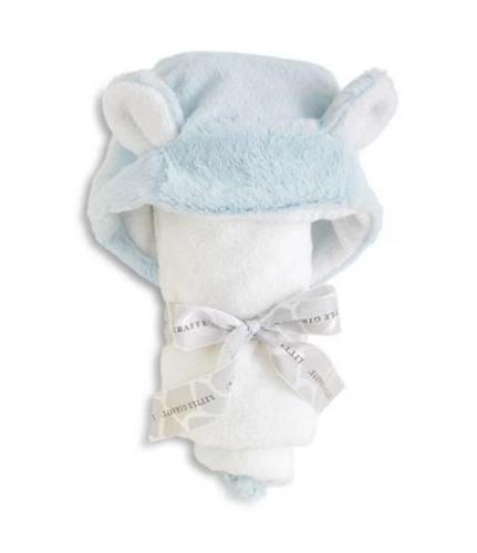 Little Giraffe Chenille Hooded Towel
