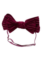 Load image into Gallery viewer, Project 6 Floppy Velvet Stripe Wrap
