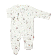 Load image into Gallery viewer, Magnetic Me Cotton Footie : Welcome Baby
