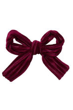 Load image into Gallery viewer, Project 6 Party Velvet Bow Clip

