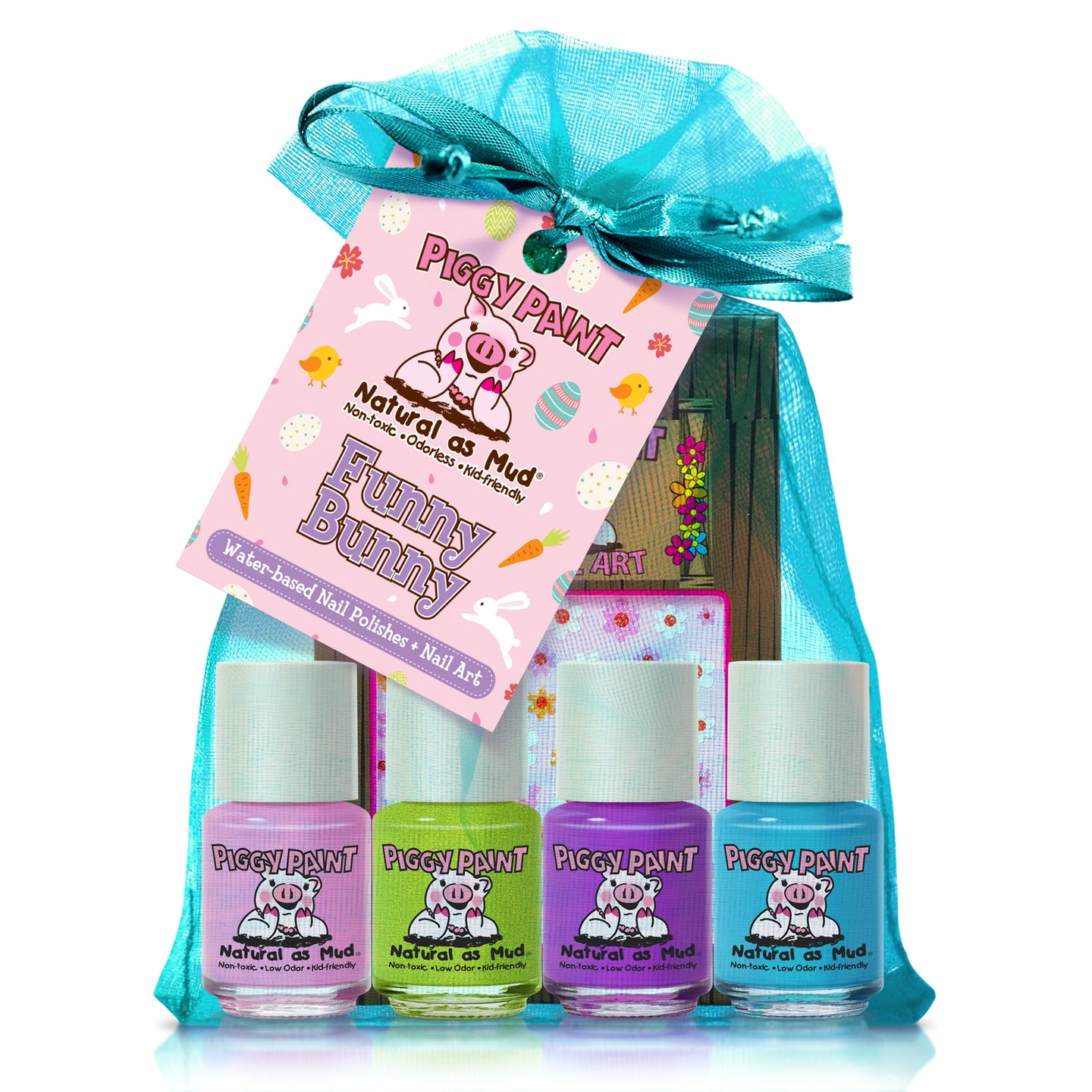 Piggy Paint Nail Polish Gift Set : Funny Bunny