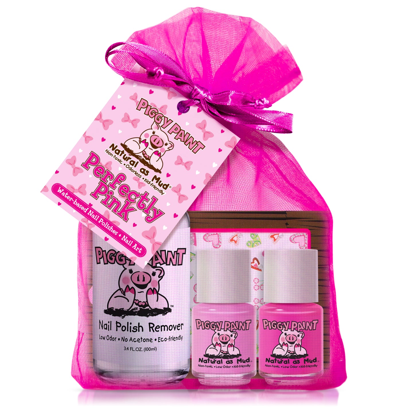 Piggy Paint Nail Polish Gift Set : Perfectly Pink