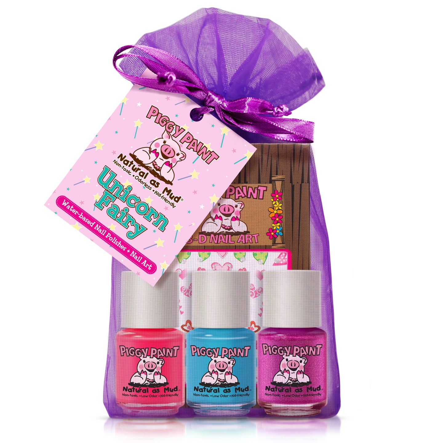 Piggy Paint Nail Polish Gift Set : Unicorn Fairy