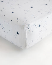 Load image into Gallery viewer, Little Unicorn Cotton Muslin Fitted Sheet
