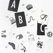 Load image into Gallery viewer, Wee Gallery Animal Alphabet Cards
