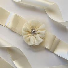 Load image into Gallery viewer, Miss Rose Sister Violet Children Satin Belt
