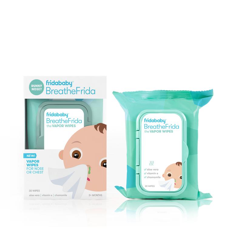 FridaBaby BreatheFrida Nose-Chest Wipes (30ct)