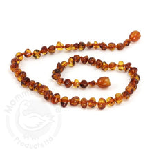 Load image into Gallery viewer, Baltic Amber Momma Goose Baby Necklace
