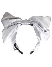 Load image into Gallery viewer, Halo Luxe Serenity Silk Bow Headband
