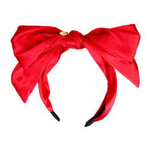 Load image into Gallery viewer, Halo Luxe Serenity Silk Bow Headband
