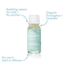 Load image into Gallery viewer, FridaBaby BreatheFrida Bath Vapor Drops

