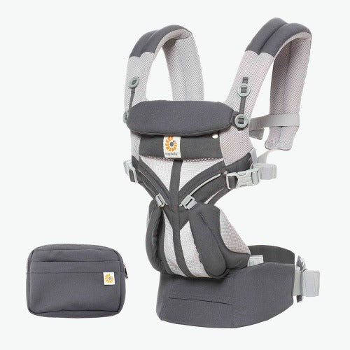 ergobaby carrier all in one Ergobaby Omni 360 Baby Carrier All-in-One Cool Air Mesh – Seedlings