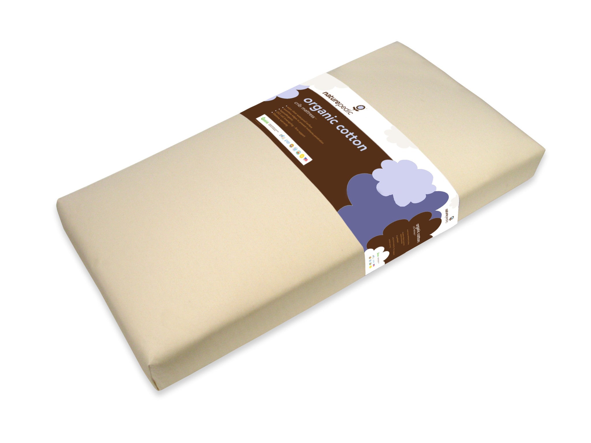 Naturepedic ultra light 2 stage crib mattress outlet