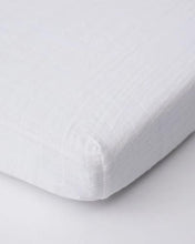 Load image into Gallery viewer, Little Unicorn Cotton Muslin Mini Crib Sheet
