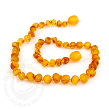 Load image into Gallery viewer, Baltic Amber Momma Goose Baby Necklace
